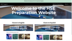 Welcome to the HSE preparation website